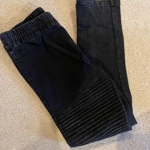 Black Moto jeggings